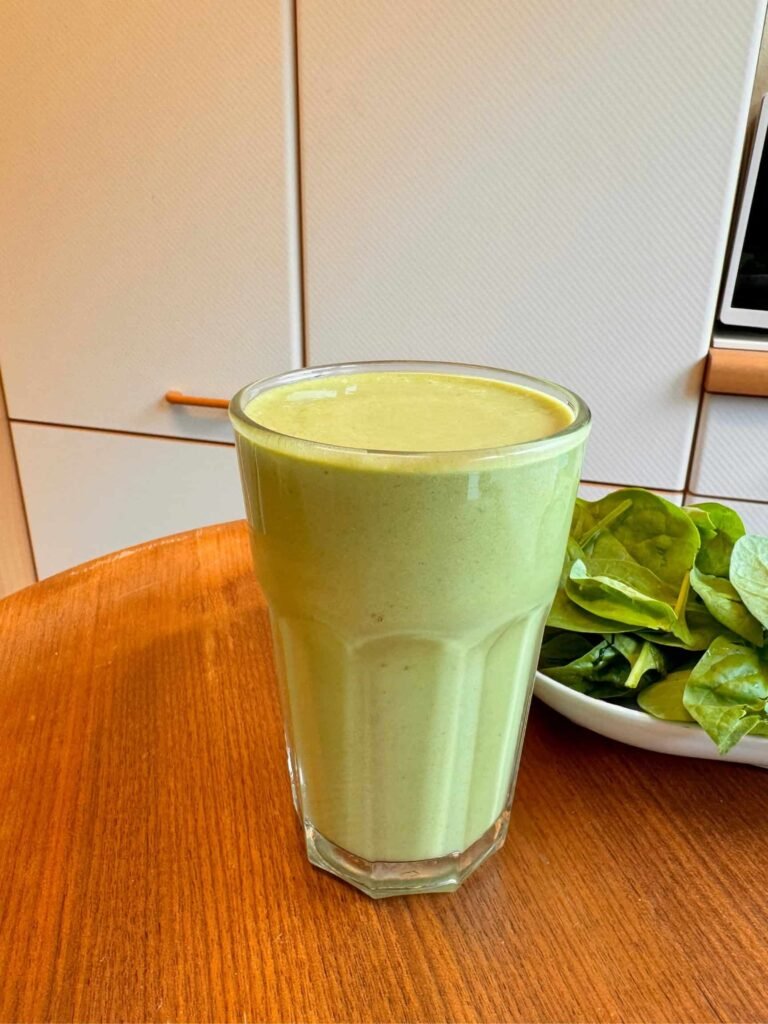 gemischten-spinach-protein-smoothie